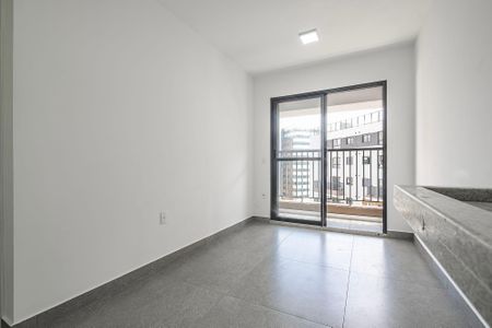 Sala/Cozinha de apartamento para alugar com 1 quarto, 28m² em Pinheiros, São Paulo