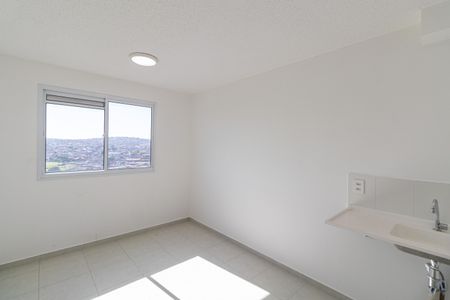 Sala/Cozinha/Área de Serviço  de apartamento para alugar com 2 quartos, 34m² em Jardim Soares, São Paulo