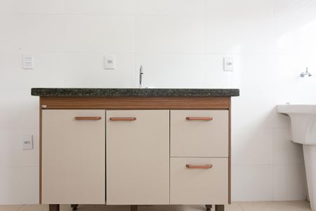 Cozinha - Armários de apartamento para alugar com 2 quartos, 39m² em Vila Centenario, São Paulo