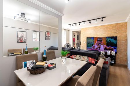 Sala de Jantar de apartamento à venda com 2 quartos, 55m² em Vila Nova Cachoeirinha, São Paulo