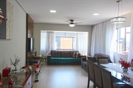 Sala de apartamento para alugar com 3 quartos, 106m² em Estuário, Santos