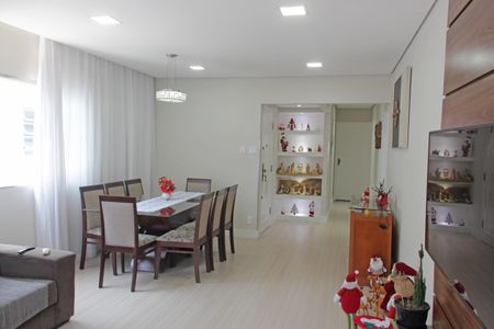 Sala de apartamento para alugar com 3 quartos, 106m² em Estuário, Santos
