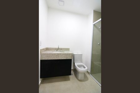 Banheiro Social de kitnet/studio à venda com 1 quarto, 23m² em Jardim das Acacias, São Paulo