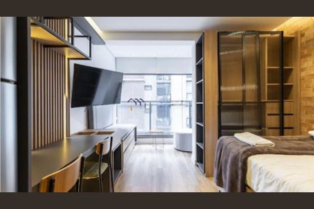 Apartamento à venda com 27m², 1 quarto e 1 vaga