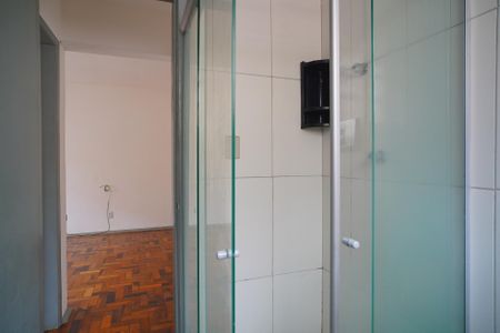 Banheiro de apartamento para alugar com 1 quarto, 42m² em Jardim Dona Leopoldina, Porto Alegre