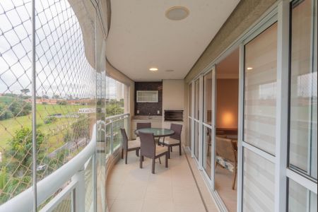 Sacada da Sala de apartamento para alugar com 3 quartos, 132m² em Parque Prado, Campinas