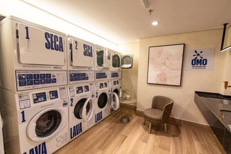 Studio à venda com 32m², 1 quarto e sem vagaLavanderia