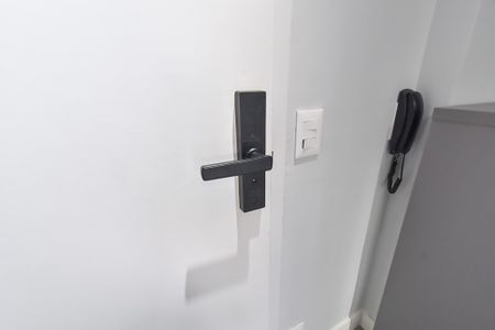 Studio à venda com 32m², 1 quarto e sem vagaFechadura digital