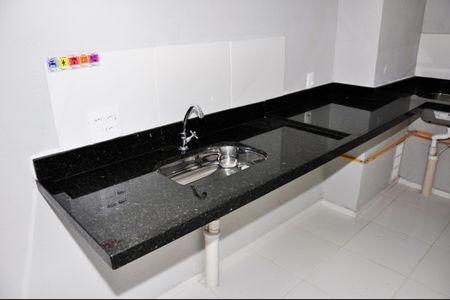 Apartamento à venda com 34m², 2 quartos e sem vagaDetalhe - Cozinha Americana e Área de Serviço