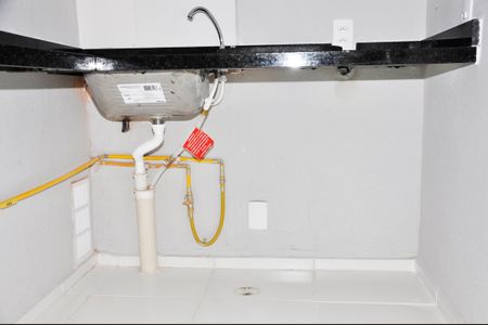 Apartamento à venda com 34m², 2 quartos e sem vagaDetalhe - Cozinha Americana e Área de Serviço