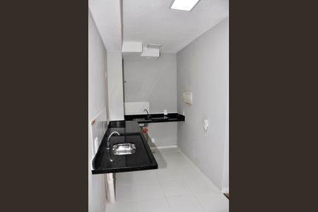 Apartamento à venda com 34m², 2 quartos e sem vagaDetalhe - Cozinha Americana e Área de Serviço