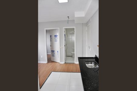 Apartamento à venda com 34m², 2 quartos e sem vagaDetalhe - Cozinha Americana e Área de Serviço