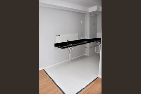 Apartamento à venda com 34m², 2 quartos e sem vagaDetalhe - Cozinha Americana e Área de Serviço