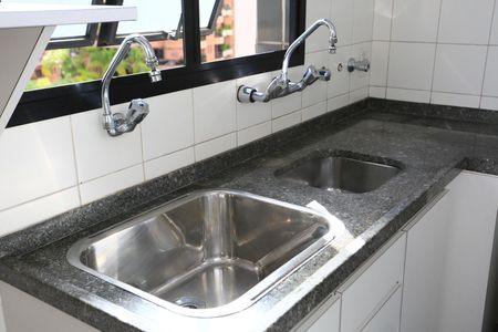 Studio para alugar com 42m², 1 quarto e 1 vaga Studio para alugar com 42m², 1 quarto e 1 vagaCozinha