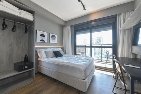 Quarto de kitnet/studio à venda com 1 quarto, 26m² em Jardim das Acacias, São Paulo