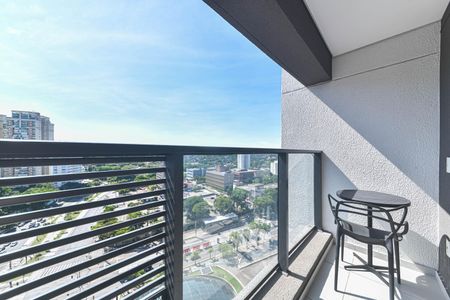 Varanda de kitnet/studio à venda com 1 quarto, 26m² em Jardim das Acacias, São Paulo