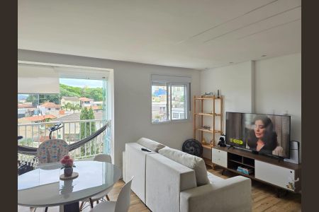 Sala  de apartamento à venda com 1 quarto, 47m² em Vila Galvão, Guarulhos