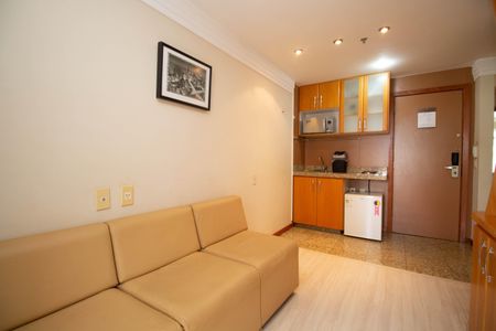 Sala de apartamento para alugar com 1 quarto, 38m² em Asa Norte, Brasília