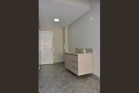 Studio para alugar com 25m², 1 quarto e sem vagaDetalhe - Kitnet / studio - Cozinha Americana