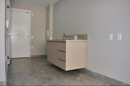 Studio para alugar com 25m², 1 quarto e sem vagaDetalhe - Kitnet / studio - Cozinha Americana