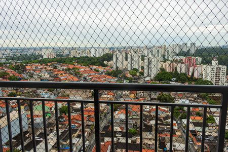 Varanda da Sala de apartamento à venda com 3 quartos, 58m² em Campininha, São Paulo