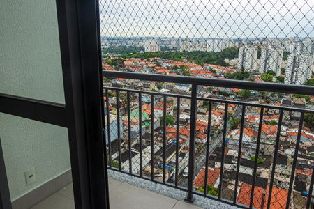 Varanda da Sala de apartamento à venda com 3 quartos, 58m² em Campininha, São Paulo