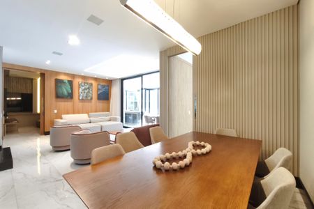 Sala de Jantar de casa de condomínio para alugar com 4 quartos, 400m² em Swiss Park, Campinas