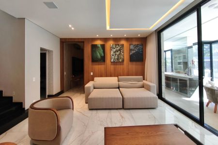 Casa de condomínio à venda com 400m², 4 quartos e 2 vagasSala de Estar
