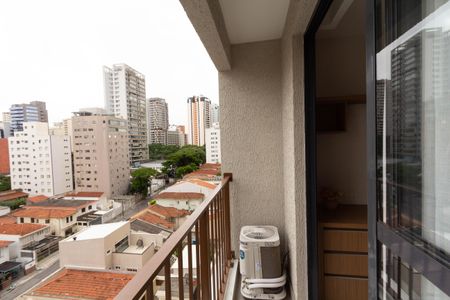 Studio para alugar com 25m², 1 quarto e sem vagaVaranda