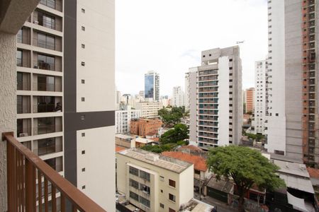 Studio para alugar com 25m², 1 quarto e sem vagaVaranda