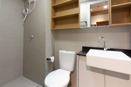 Studio para alugar com 25m², 1 quarto e sem vagaBanheiro