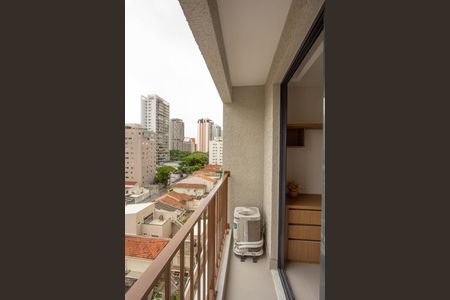 Studio para alugar com 25m², 1 quarto e sem vagaVaranda