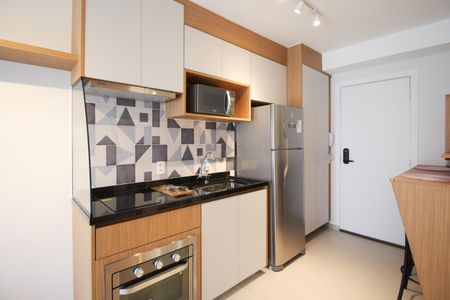 Studio de kitnet/studio para alugar com 1 quarto, 25m² em Vila Olímpia, São Paulo