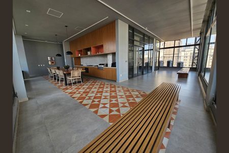 Studio para alugar com 35m², 1 quarto e sem vagaÁrea comum - Salão de festas