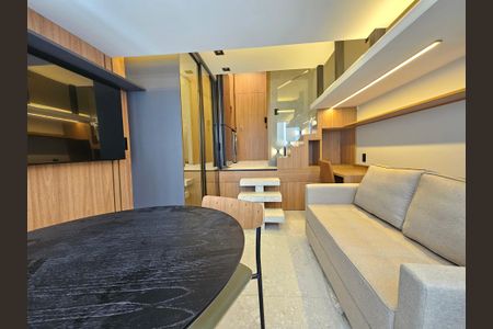 Studio para alugar com 35m², 1 quarto e sem vagaSala