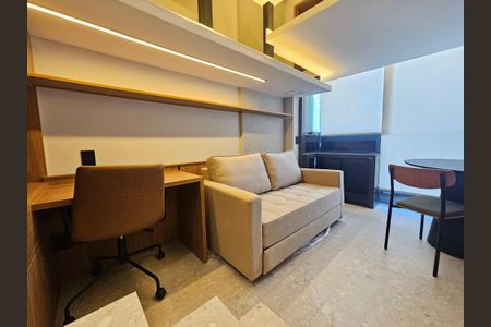 Studio para alugar com 35m², 1 quarto e sem vagaSala