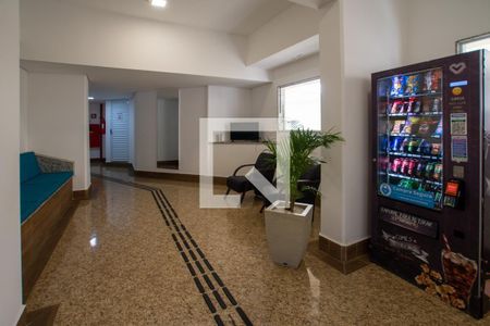 Studio para alugar com 34m², 1 quarto e 1 vagaHall