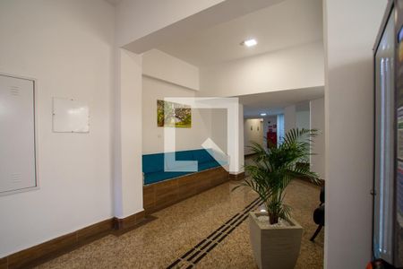Studio para alugar com 34m², 1 quarto e 1 vagaHall