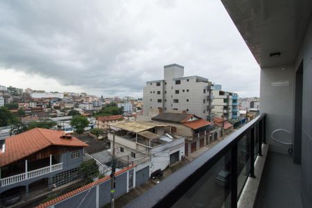 Varanda da Suite de apartamento à venda com 3 quartos, 142m² em Eldorado, Contagem