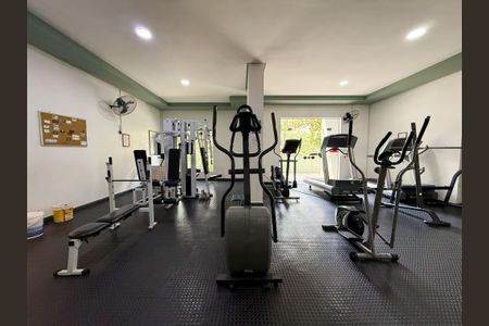 Apartamento para alugar com 42m², 1 quarto e 1 vaga Apartamento para alugar com 42m², 1 quarto e 1 vagaAcademia