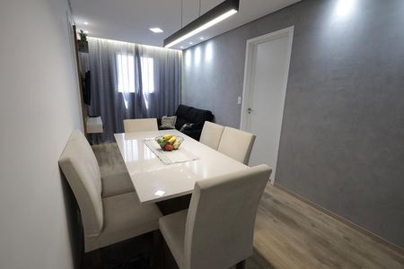 Sala de apartamento para alugar com 3 quartos, 58m² em Jardim Jamaica, Santo André