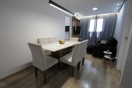 Sala de apartamento para alugar com 3 quartos, 58m² em Jardim Jamaica, Santo André
