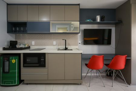 Studio para alugar com 25m², 1 quarto e sem vagaCozinha
