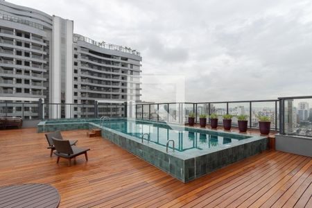 Studio para alugar com 25m², 1 quarto e sem vagaPiscina