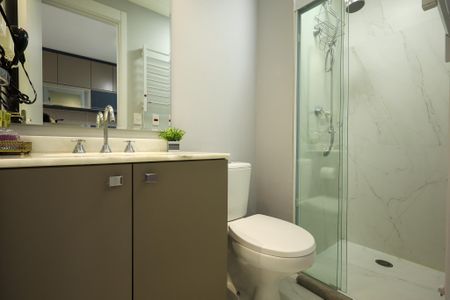 Studio para alugar com 25m², 1 quarto e sem vagaBanheiro Social