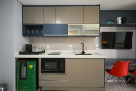 Studio para alugar com 25m², 1 quarto e sem vagaCozinha