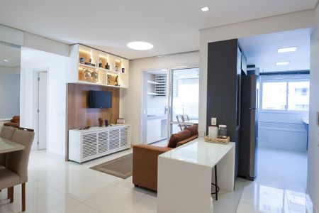 sala de apartamento à venda com 2 quartos, 75m² em Caiçaras, Belo Horizonte