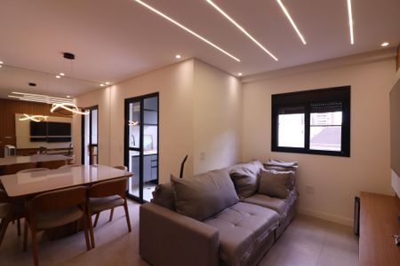 Sala  de apartamento à venda com 2 quartos, 73m² em Vila Caminho do Mar, São Bernardo do Campo