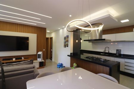 Sala  de apartamento à venda com 2 quartos, 73m² em Vila Caminho do Mar, São Bernardo do Campo