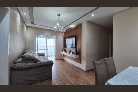 Sala de apartamento para alugar com 3 quartos, 91m² em Jardim, Santo André